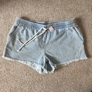 Aerie Shorts with Fringe Trim
